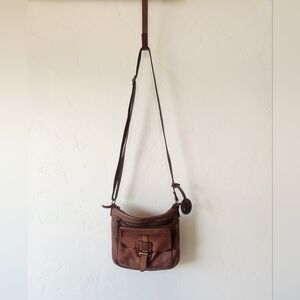 Harbour 2nd Brown Leather Crossbody Bag